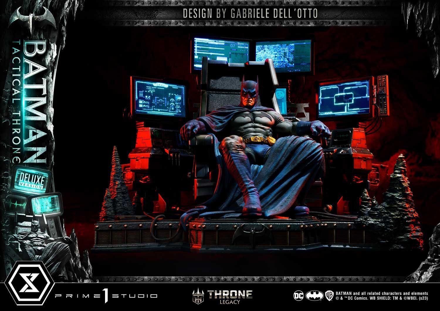 Batman - Bruce Wayne - Throne Legacy  (TLCDC-01UTS) - 1/4 - Tactical Throne, Ultimate Bonus Version (Prime 1 Studio) photo 88