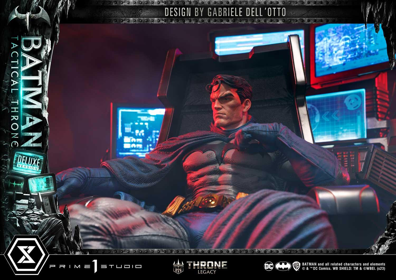 Batman - Bruce Wayne - Throne Legacy  (TLCDC-01UTS) - 1/4 - Tactical Throne, Ultimate Bonus Version (Prime 1 Studio) photo 89