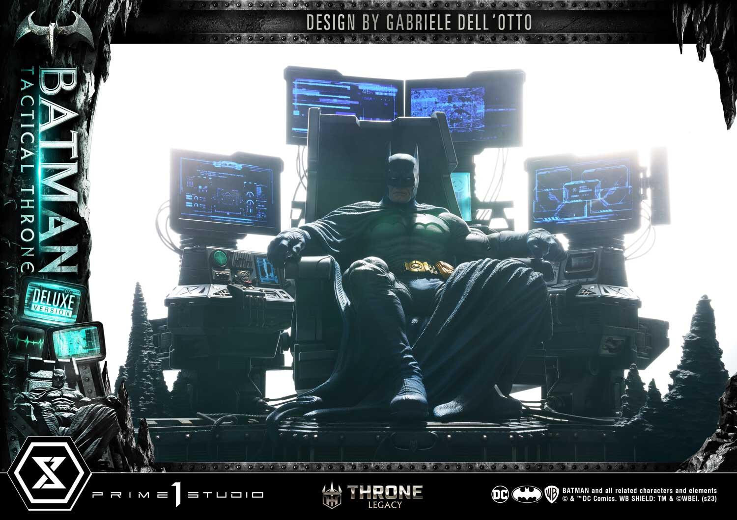 Batman - Bruce Wayne - Throne Legacy  (TLCDC-01UTS) - 1/4 - Tactical Throne, Ultimate Bonus Version (Prime 1 Studio) photo 92