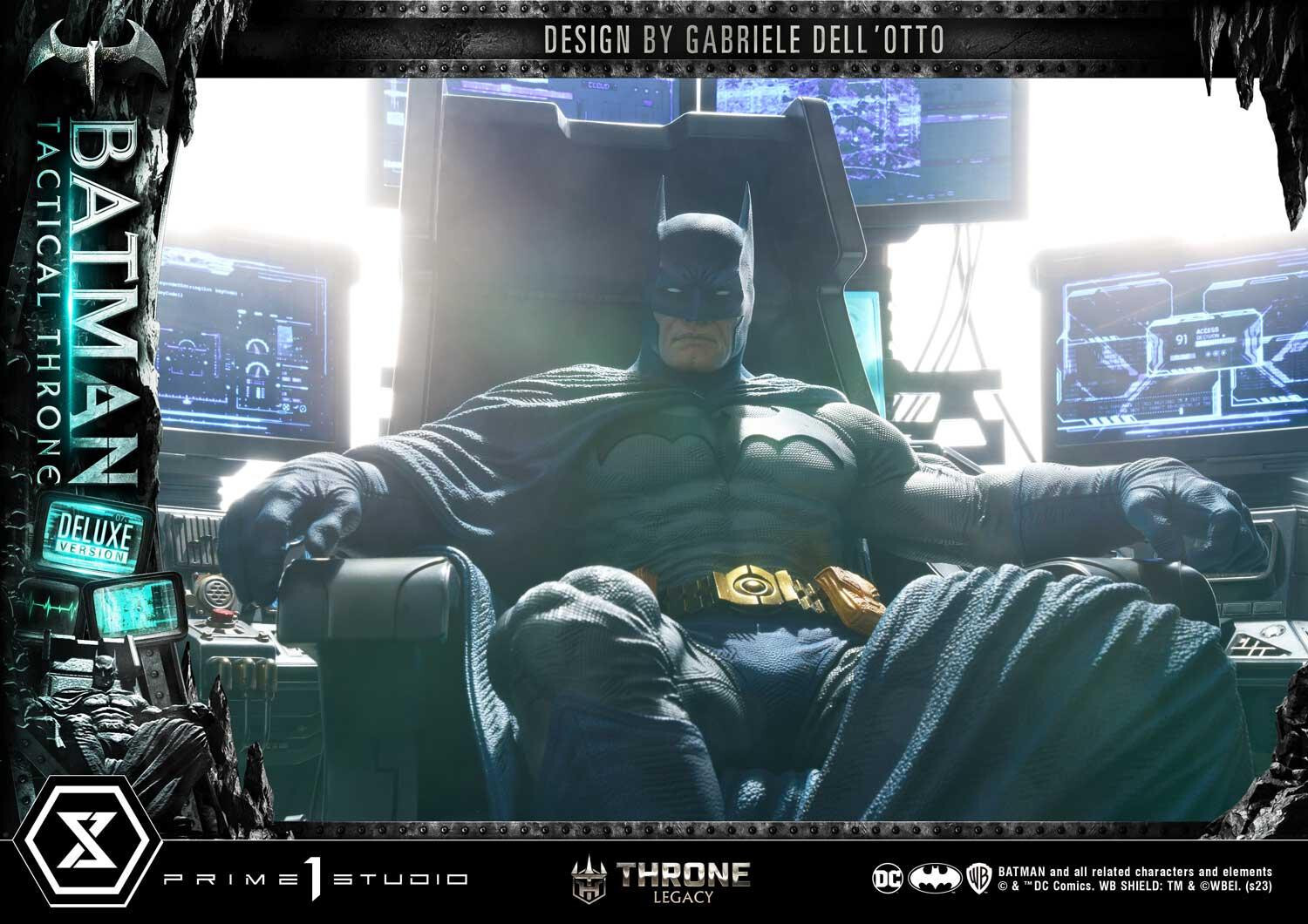 Batman - Bruce Wayne - Throne Legacy  (TLCDC-01UTS) - 1/4 - Tactical Throne, Ultimate Bonus Version (Prime 1 Studio) photo 99