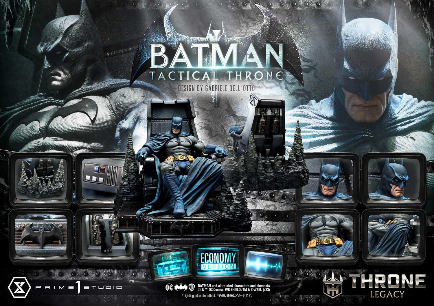 Batman - Throne Legacy (TLCDC-01EC) - 1/4 - Tactical Throne, Economy Version (Prime 1 Studio) photo 24