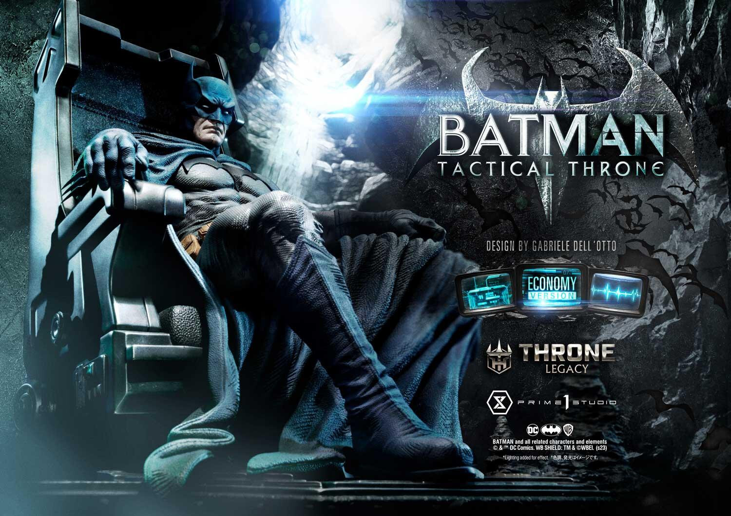 Batman - Throne Legacy (TLCDC-01EC) - 1/4 - Tactical Throne, Economy Version (Prime 1 Studio) photo 33