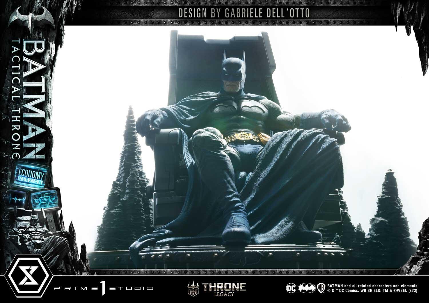 Batman - Throne Legacy (TLCDC-01EC) - 1/4 - Tactical Throne, Economy Version (Prime 1 Studio) photo 38