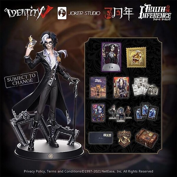 Identity V - Joseph Desaulniers - Identity V Anniversary Gift Box - Identity V Truth & Inference - "D.M." (NetEase)