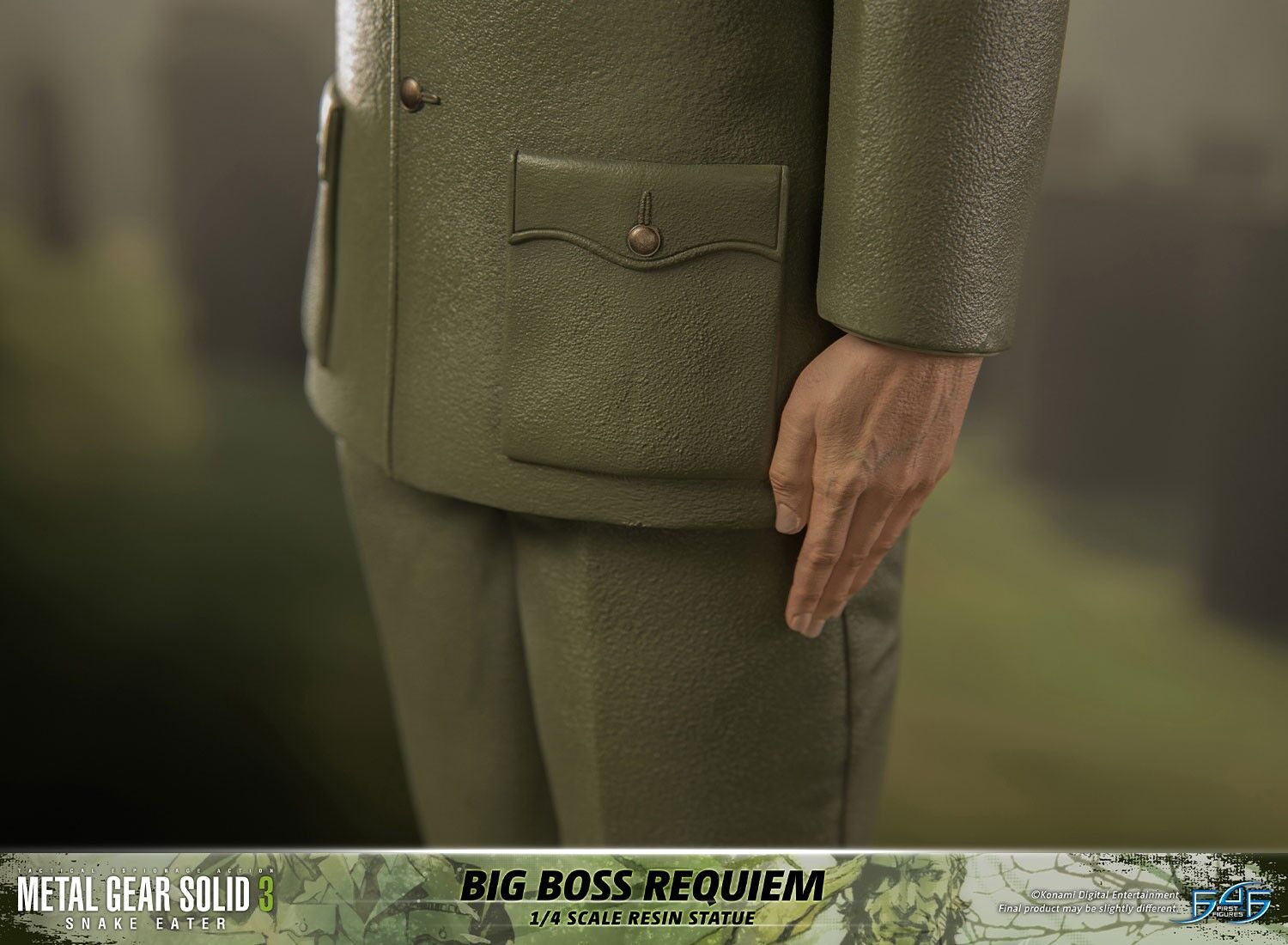 Metal Gear Solid 3: Snake Eater - Naked Snake - 1/4 - Requiem (First 4 Figures) photo 5