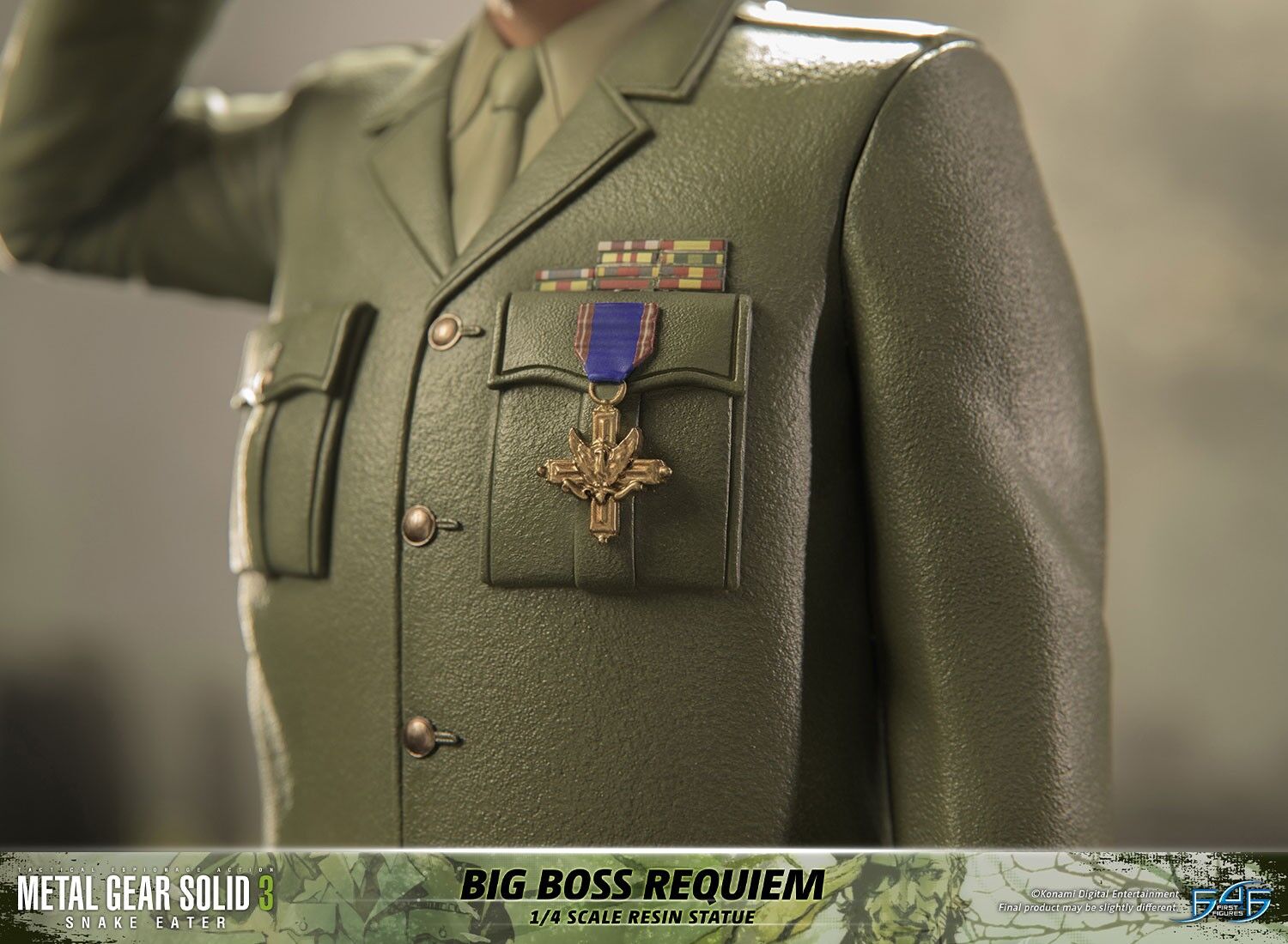 Metal Gear Solid 3: Snake Eater - Naked Snake - 1/4 - Requiem (First 4 Figures) photo 6