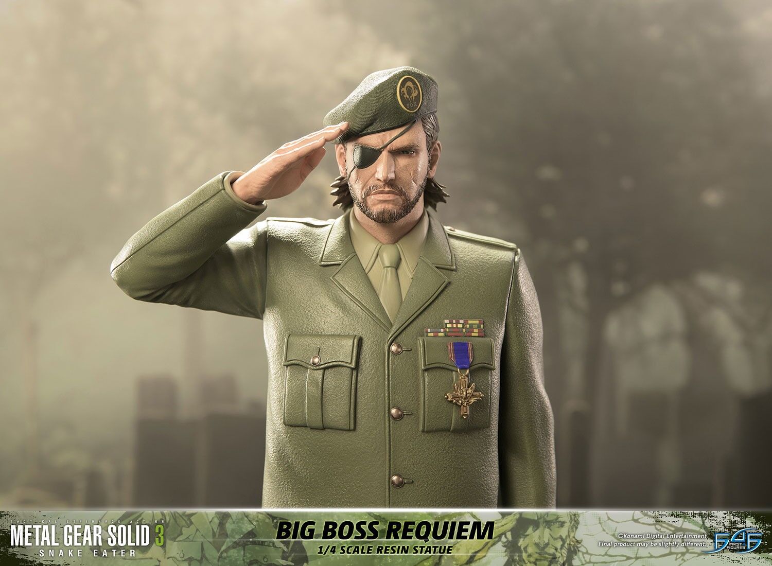Metal Gear Solid 3: Snake Eater - Naked Snake - 1/4 - Requiem (First 4 Figures) photo 10