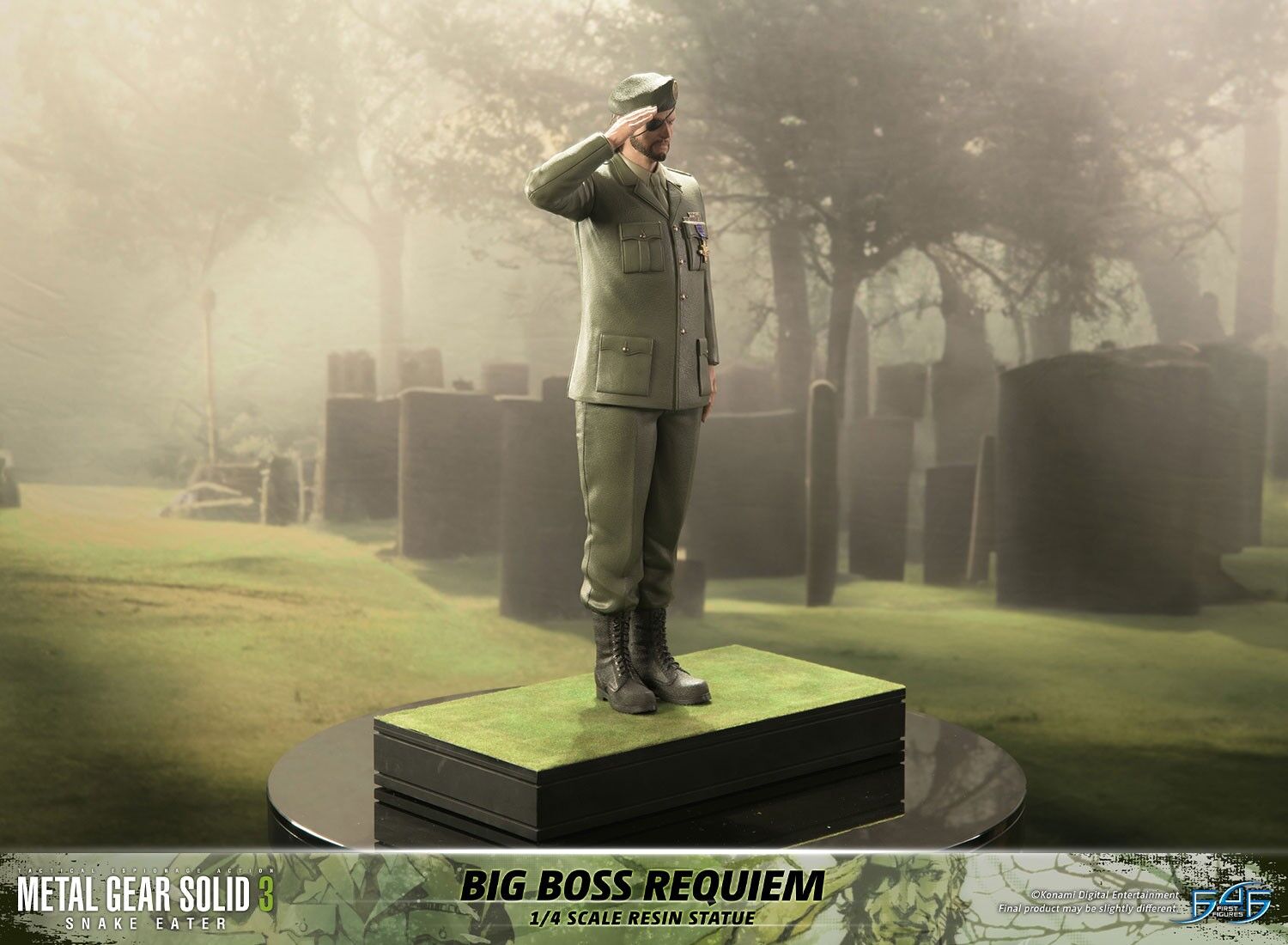 Metal Gear Solid 3: Snake Eater - Naked Snake - 1/4 - Requiem (First 4 Figures) photo 13