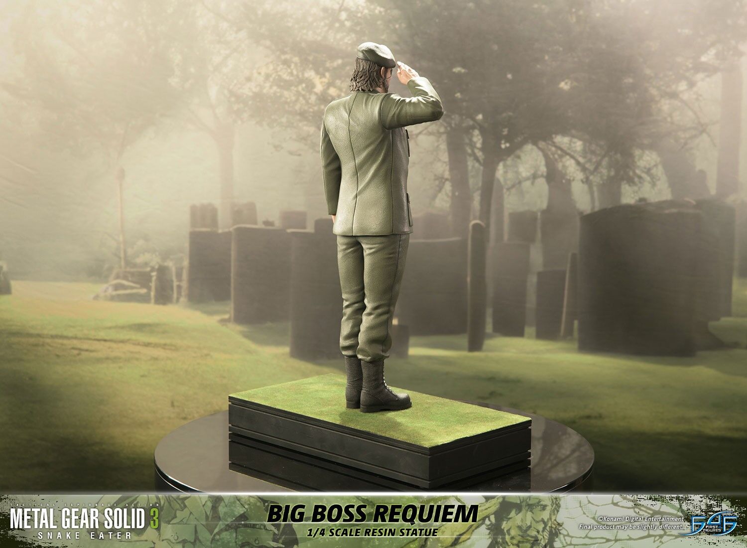 Metal Gear Solid 3: Snake Eater - Naked Snake - 1/4 - Requiem (First 4 Figures) photo 15