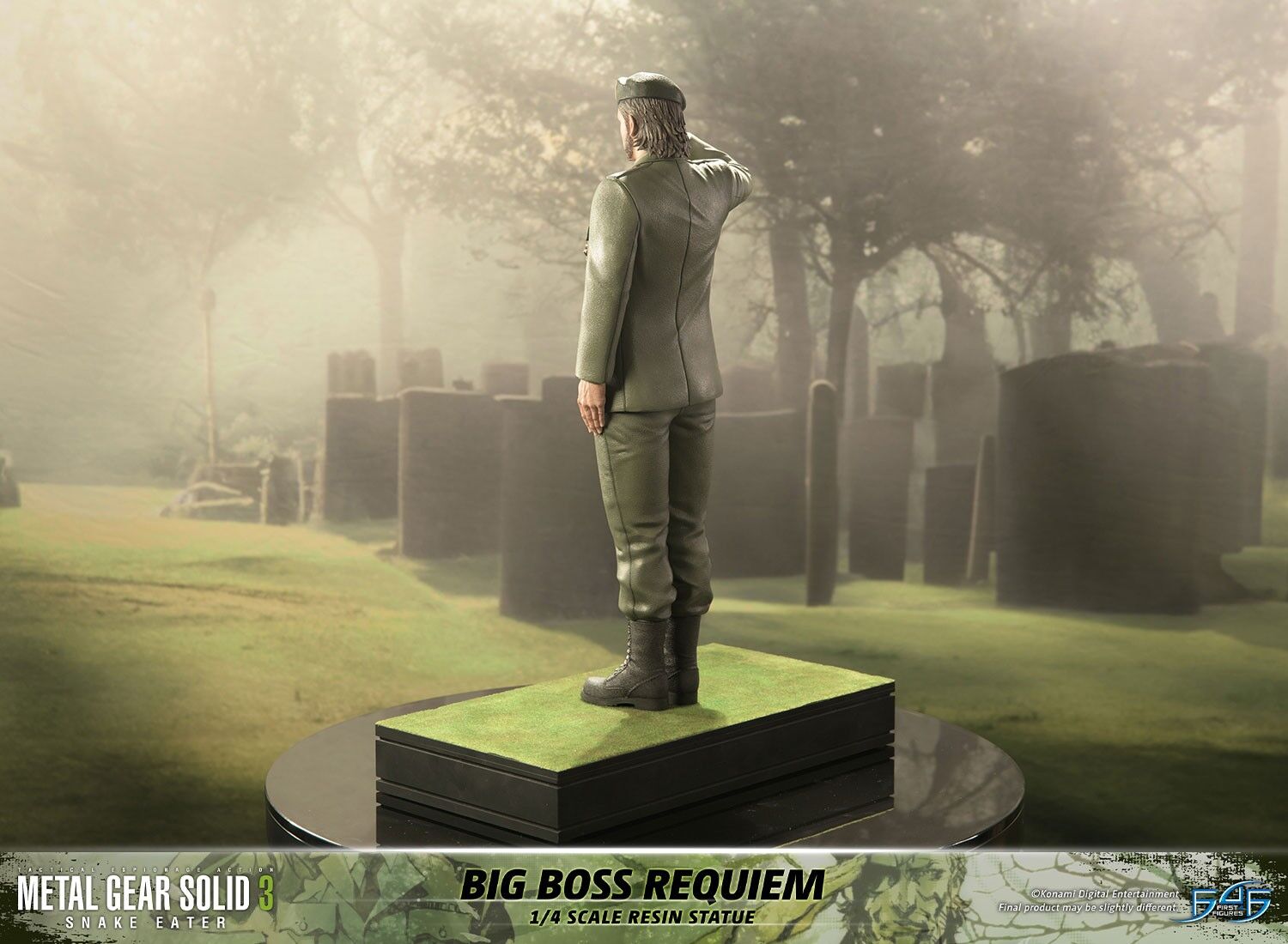 Metal Gear Solid 3: Snake Eater - Naked Snake - 1/4 - Requiem (First 4 Figures) photo 17