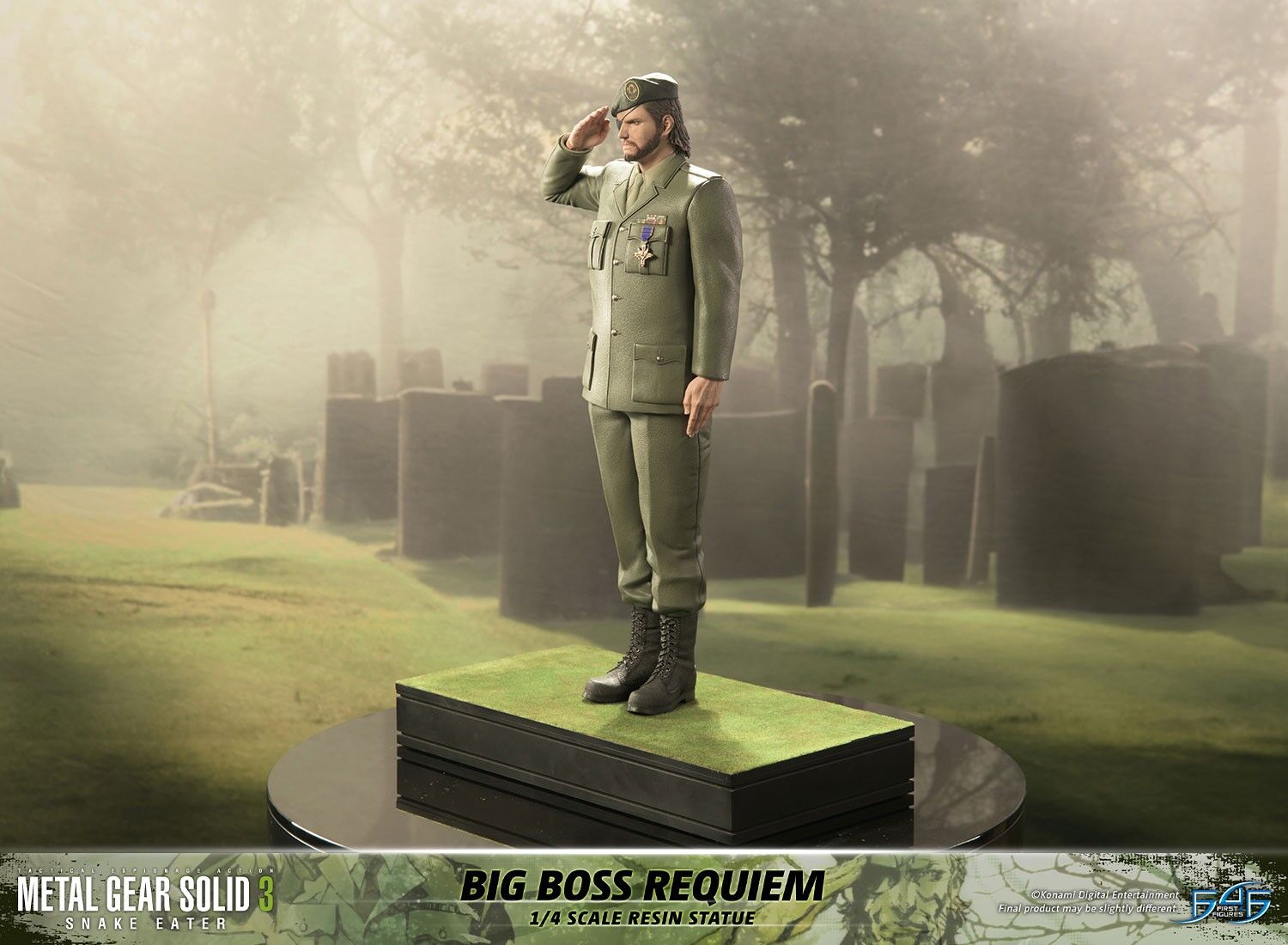 Metal Gear Solid 3: Snake Eater - Naked Snake - 1/4 - Requiem (First 4 Figures) photo 19