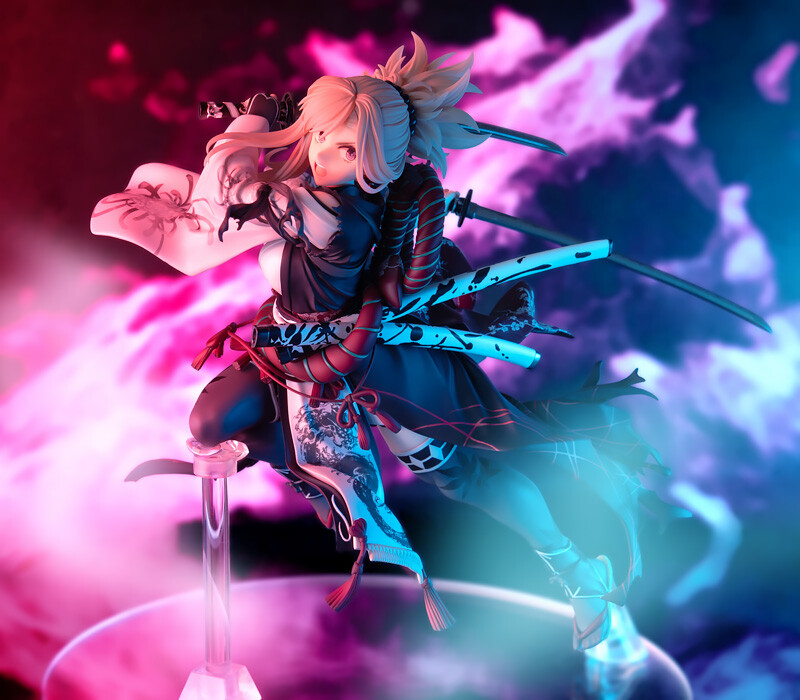 Fate/Samurai Remnant - Miyamoto Musashi - KT Model+ - 1/7 - Berserker (Koei Tecmo Games, Wonderful Works) photo 3