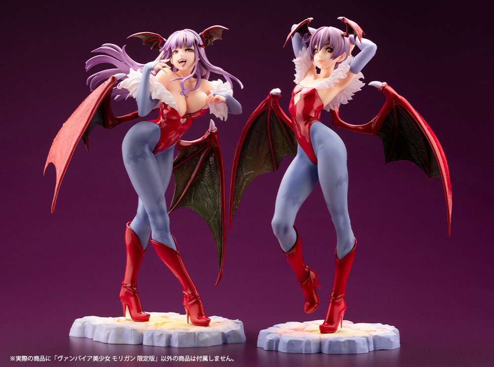 Vampire: The Night Warriors - Morrigan Aensland - Bishoujo Statue - 1/7 - Limited Edition (Kotobukiya) photo 2