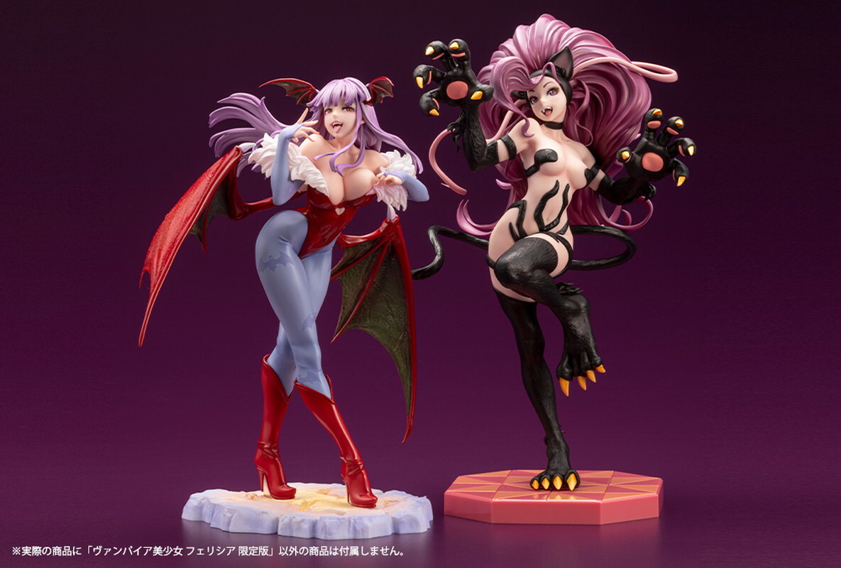 Vampire: The Night Warriors - Morrigan Aensland - Bishoujo Statue - 1/7 - Limited Edition (Kotobukiya) photo 4