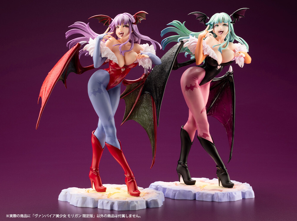 Vampire: The Night Warriors - Morrigan Aensland - Bishoujo Statue - 1/7 - Limited Edition (Kotobukiya) photo 6