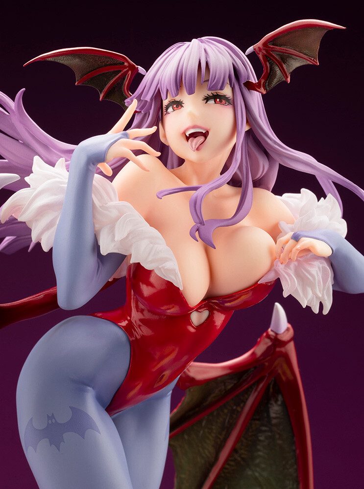 Vampire: The Night Warriors - Morrigan Aensland - Bishoujo Statue - 1/7 - Limited Edition (Kotobukiya) photo 8