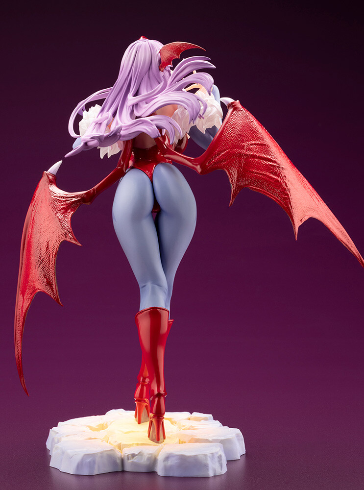 Vampire: The Night Warriors - Morrigan Aensland - Bishoujo Statue - 1/7 - Limited Edition (Kotobukiya) photo 10