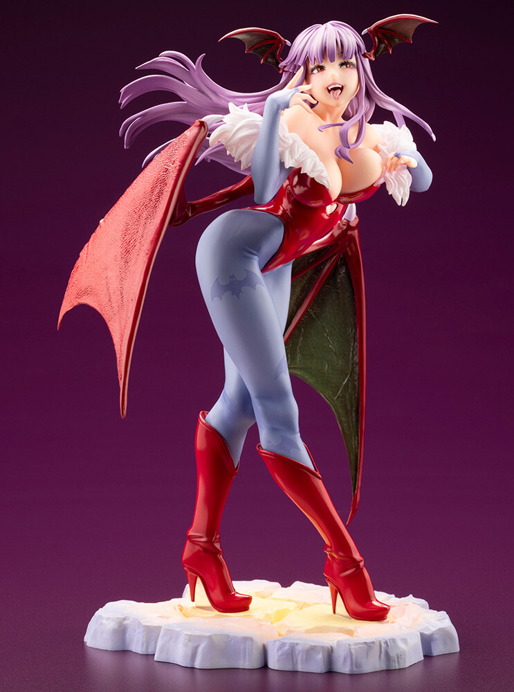 Vampire: The Night Warriors - Morrigan Aensland - Bishoujo Statue - 1/7 - Limited Edition (Kotobukiya) photo 12