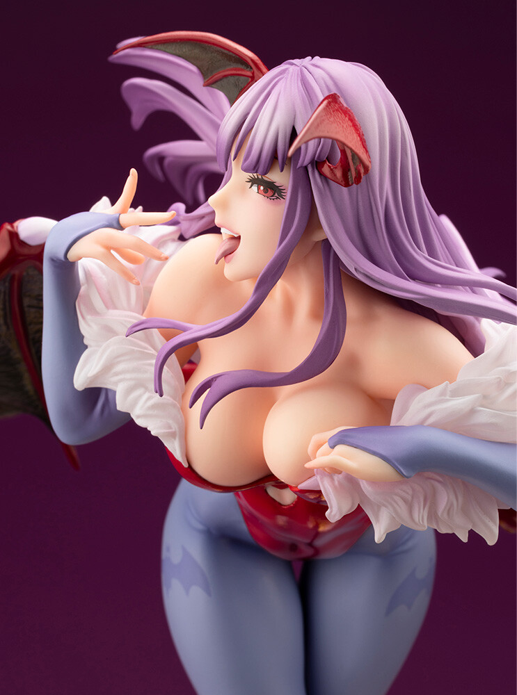 Vampire: The Night Warriors - Morrigan Aensland - Bishoujo Statue - 1/7 - Limited Edition (Kotobukiya) photo 15