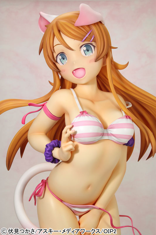 Ore no Imouto ga Konna ni Kawaii Wake ga Nai. - Kousaka Kirino - Grand Toys - Super Figure (SF2.5) - 1/2.5 - Nekomimi Swimsuit ver. (Griffon Enterprises) photo 6