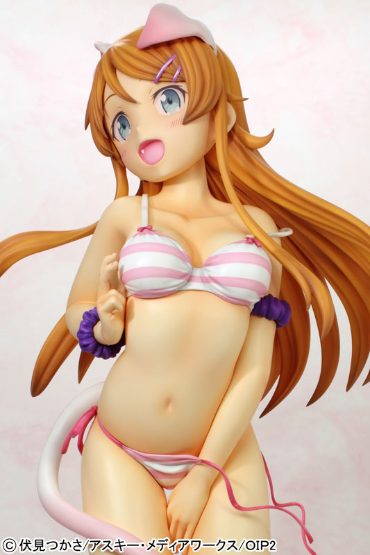 Ore no Imouto ga Konna ni Kawaii Wake ga Nai. - Kousaka Kirino - Grand Toys - Super Figure (SF2.5) - 1/2.5 - Nekomimi Swimsuit ver. (Griffon Enterprises) photo 17