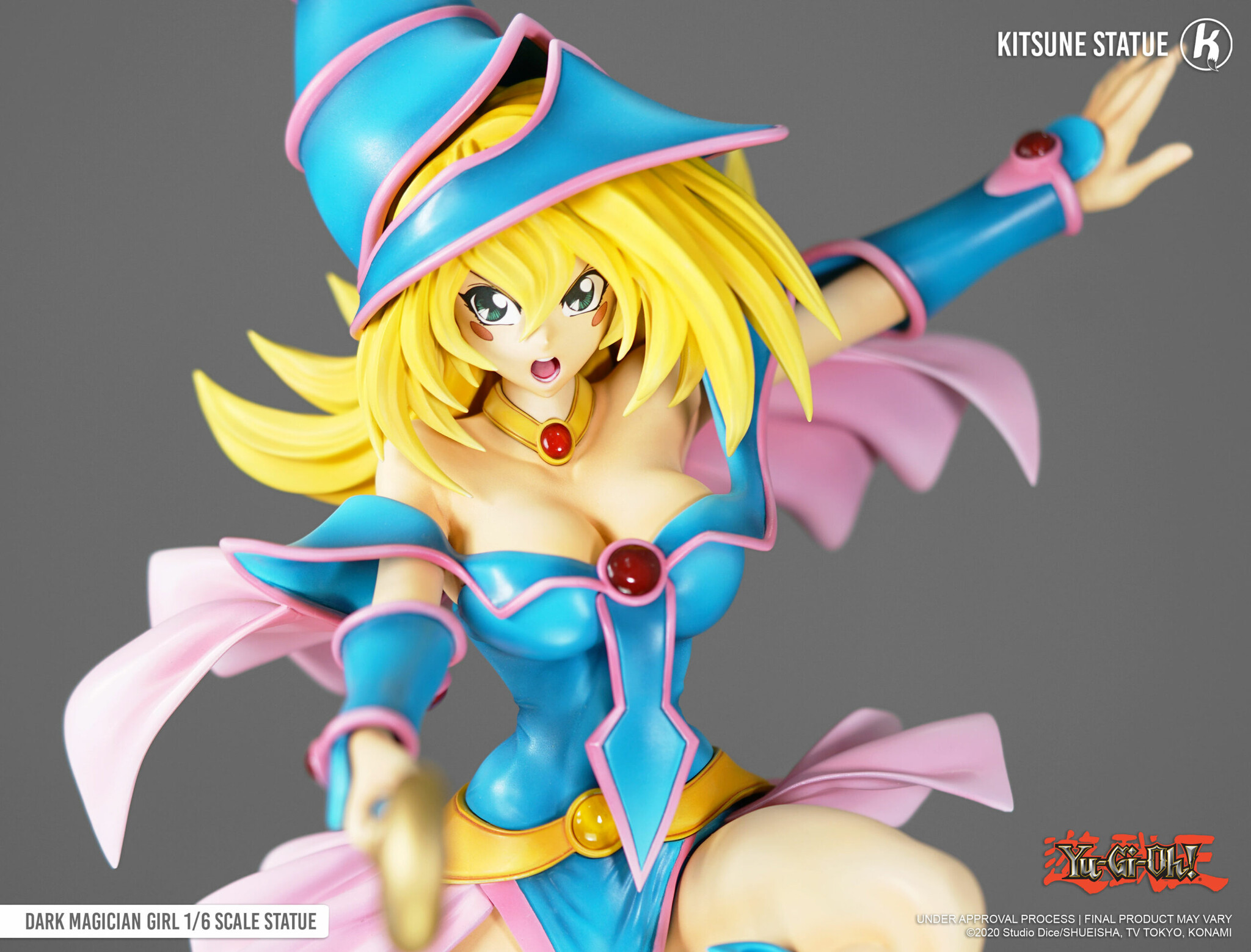 Yu-Gi-Oh! Duel Monsters - Black Magician Girl - 1/6 (Kitsune Statue) photo 3