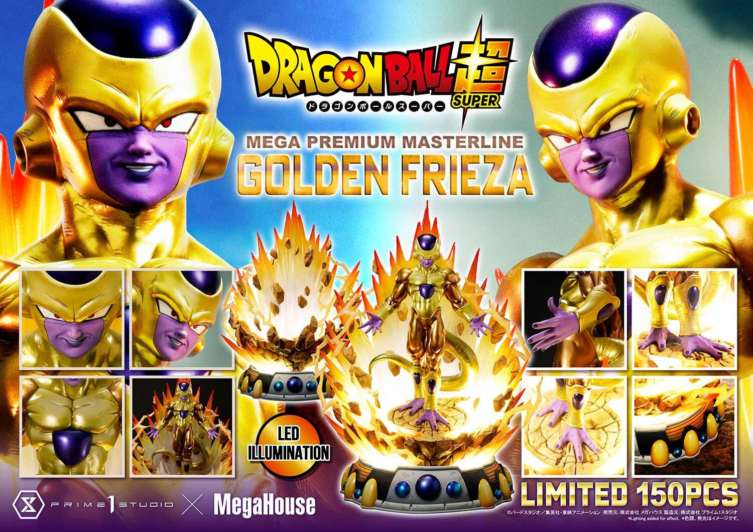 Dragon Ball Super - Golden Frieza - Mega Premium Masterline  (MPMDBS-04) - 1/4 (MegaHouse, Prime 1 Studio) photo 32