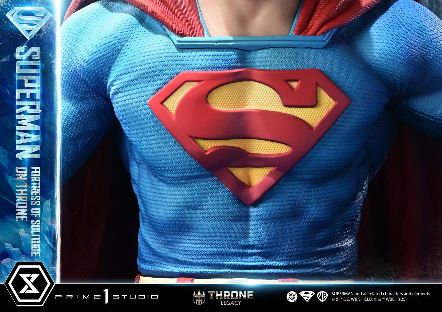 Superman - Throne Legacy (TLCDC-08) - 1/4 - Fortress of Solitude on Throne (Prime 1 Studio)