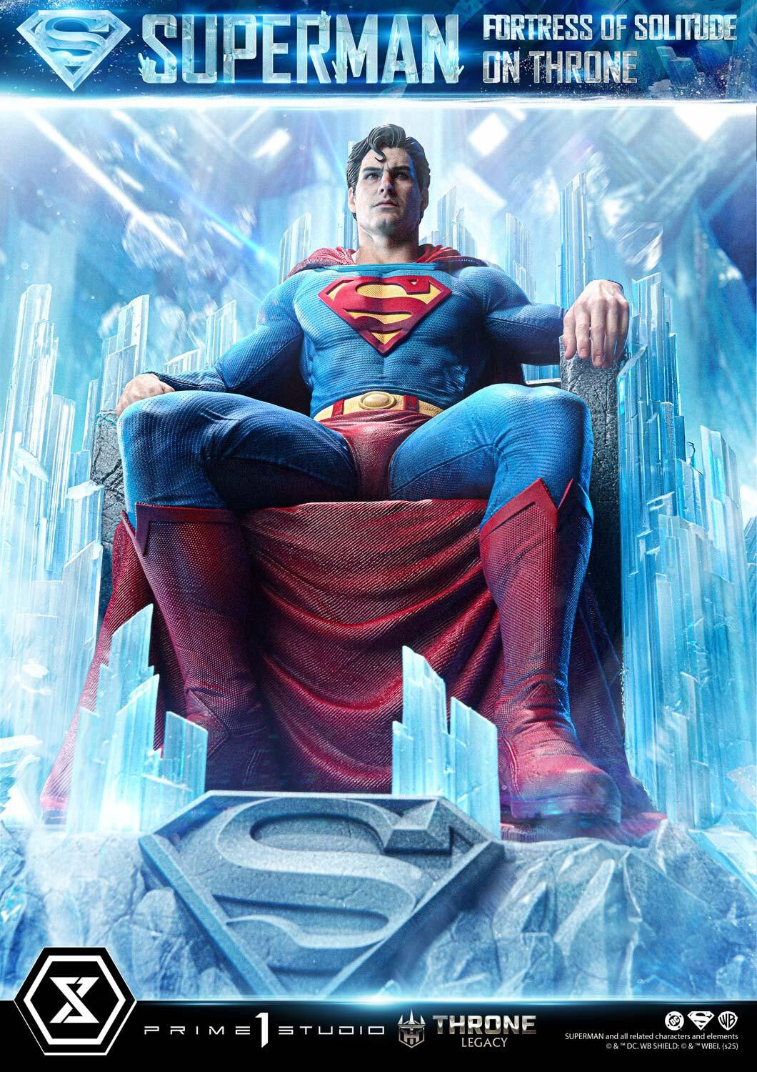 Superman - Throne Legacy (TLCDC-08) - 1/4 - Fortress of Solitude on Throne (Prime 1 Studio) photo 7