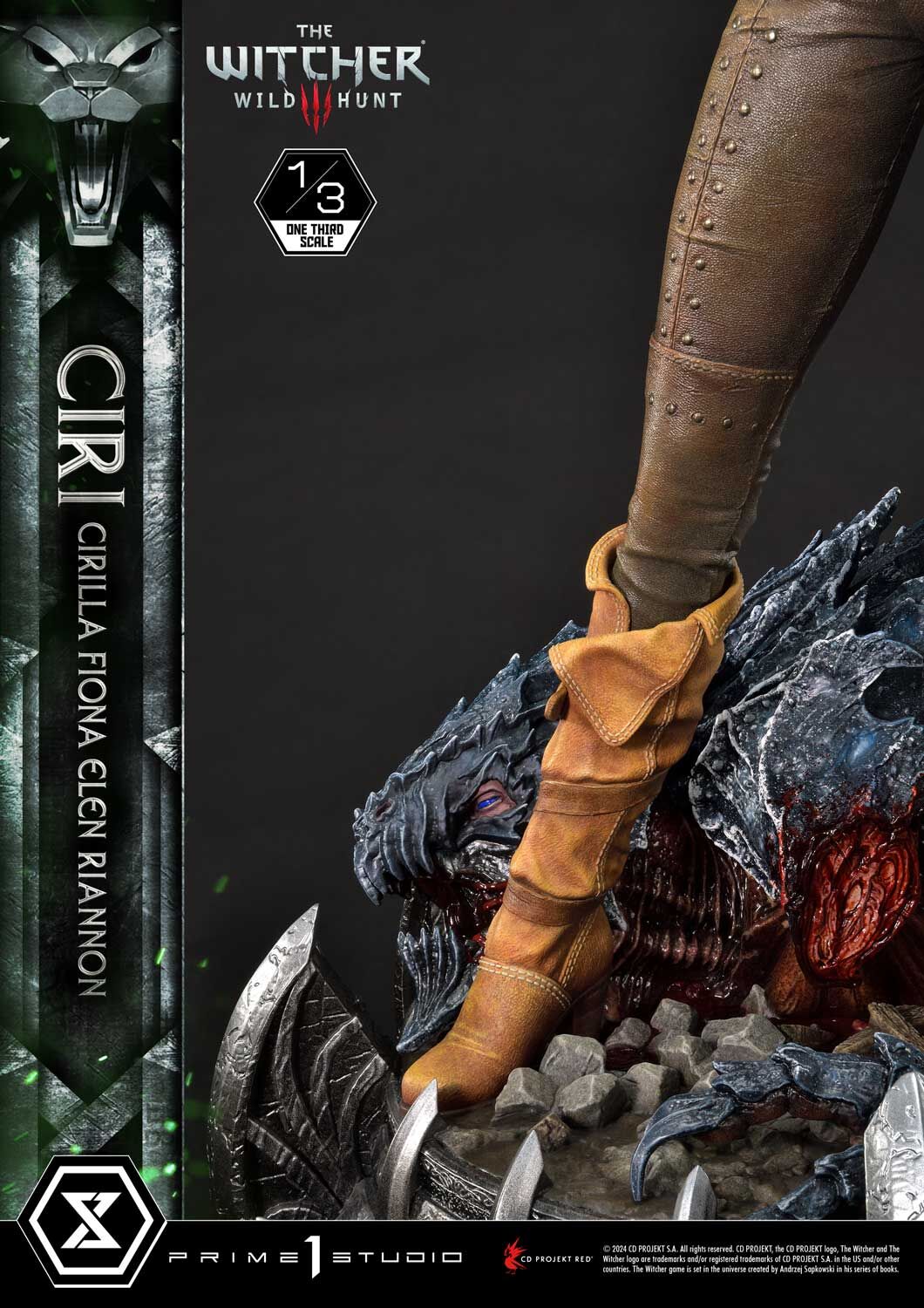 The Witcher 3: Wild Hunt - Ciri - Hound of the Wild Hunt - Museum Masterline Series (MMW3-03) - 1/3 (Prime 1 Studio) photo 7
