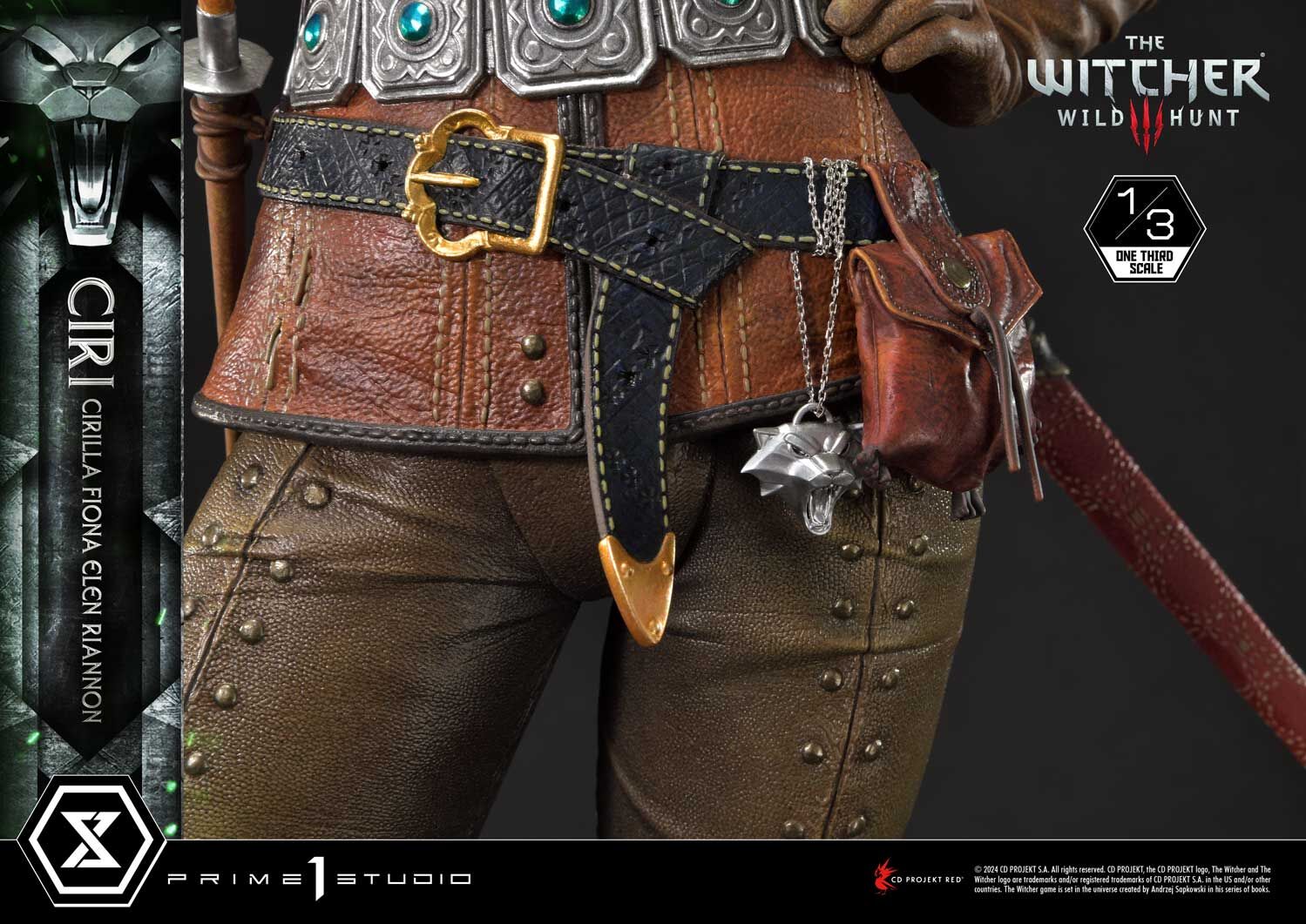 The Witcher 3: Wild Hunt - Ciri - Hound of the Wild Hunt - Museum Masterline Series (MMW3-03) - 1/3 (Prime 1 Studio) photo 23
