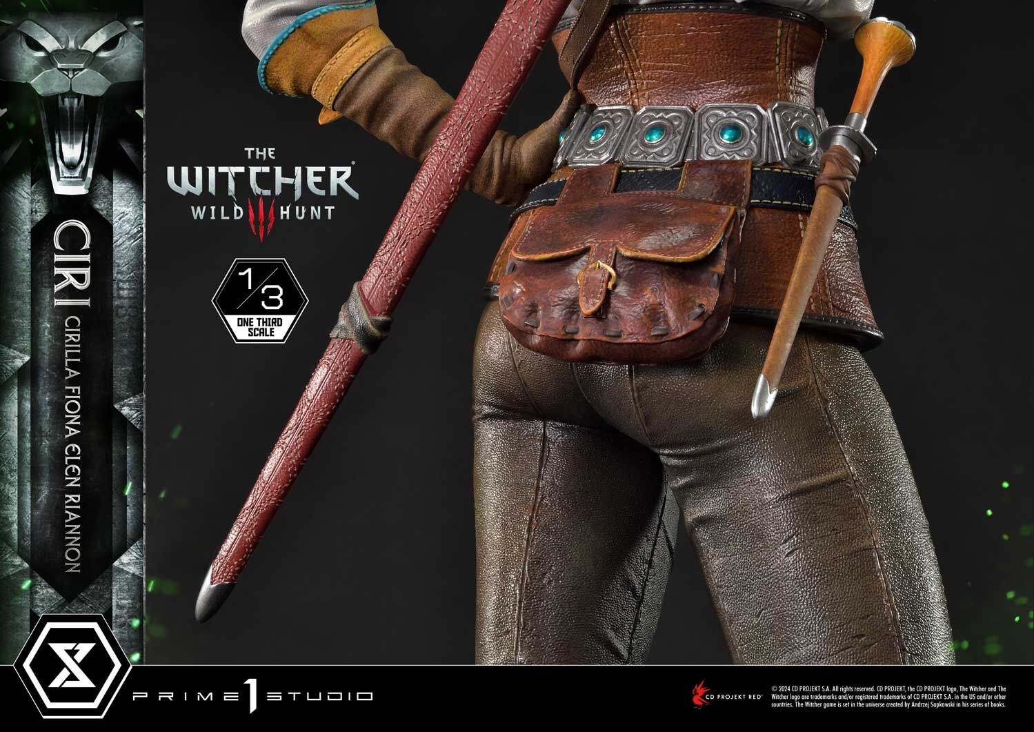 The Witcher 3: Wild Hunt - Ciri - Hound of the Wild Hunt - Museum Masterline Series (MMW3-03) - 1/3 (Prime 1 Studio) photo 24