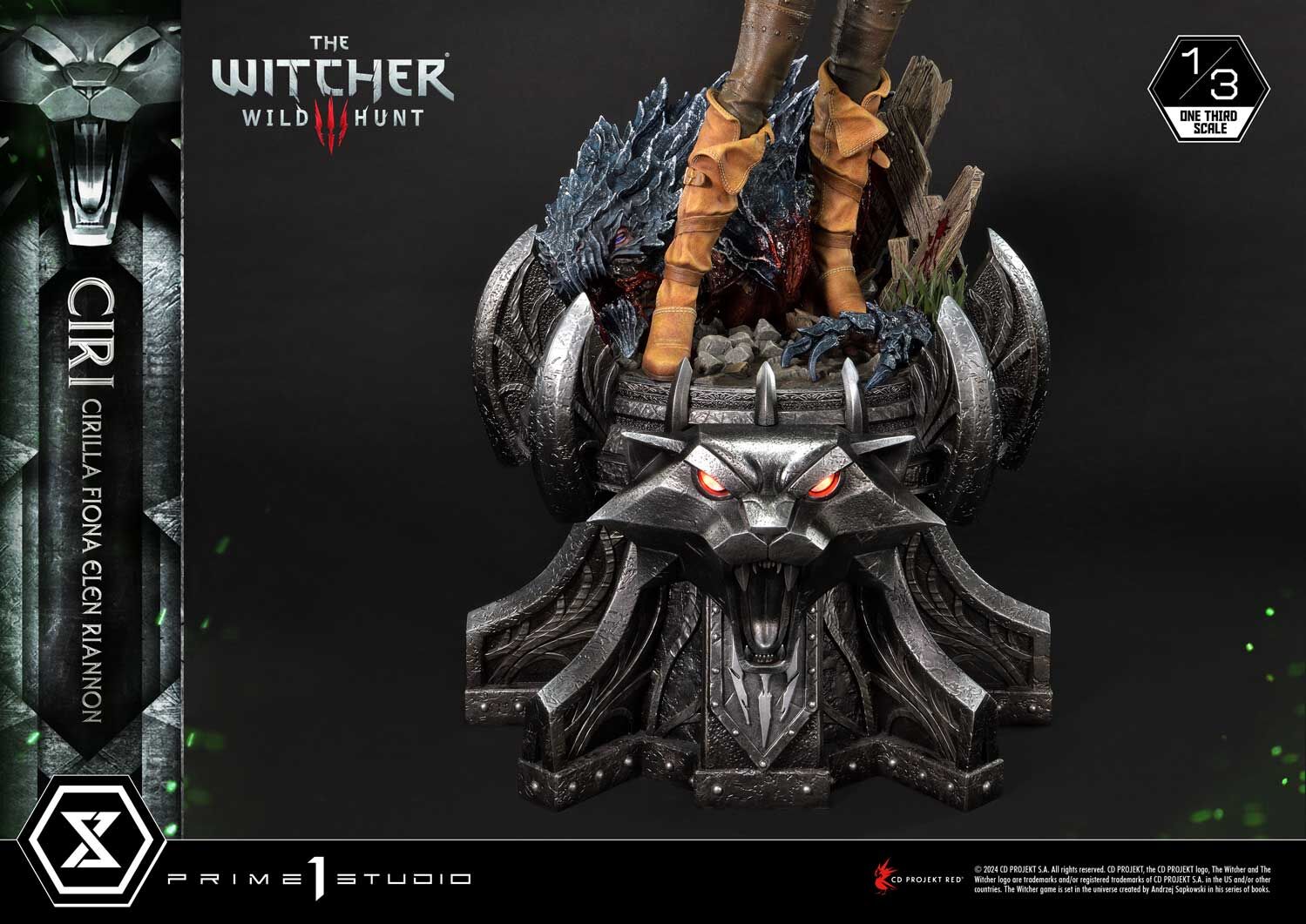 The Witcher 3: Wild Hunt - Ciri - Hound of the Wild Hunt - Museum Masterline Series (MMW3-03) - 1/3 (Prime 1 Studio) photo 25