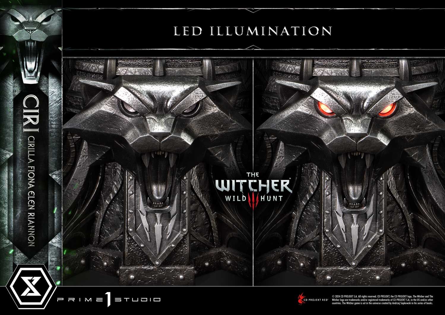 The Witcher 3: Wild Hunt - Ciri - Hound of the Wild Hunt - Museum Masterline Series (MMW3-03) - 1/3 (Prime 1 Studio) photo 34