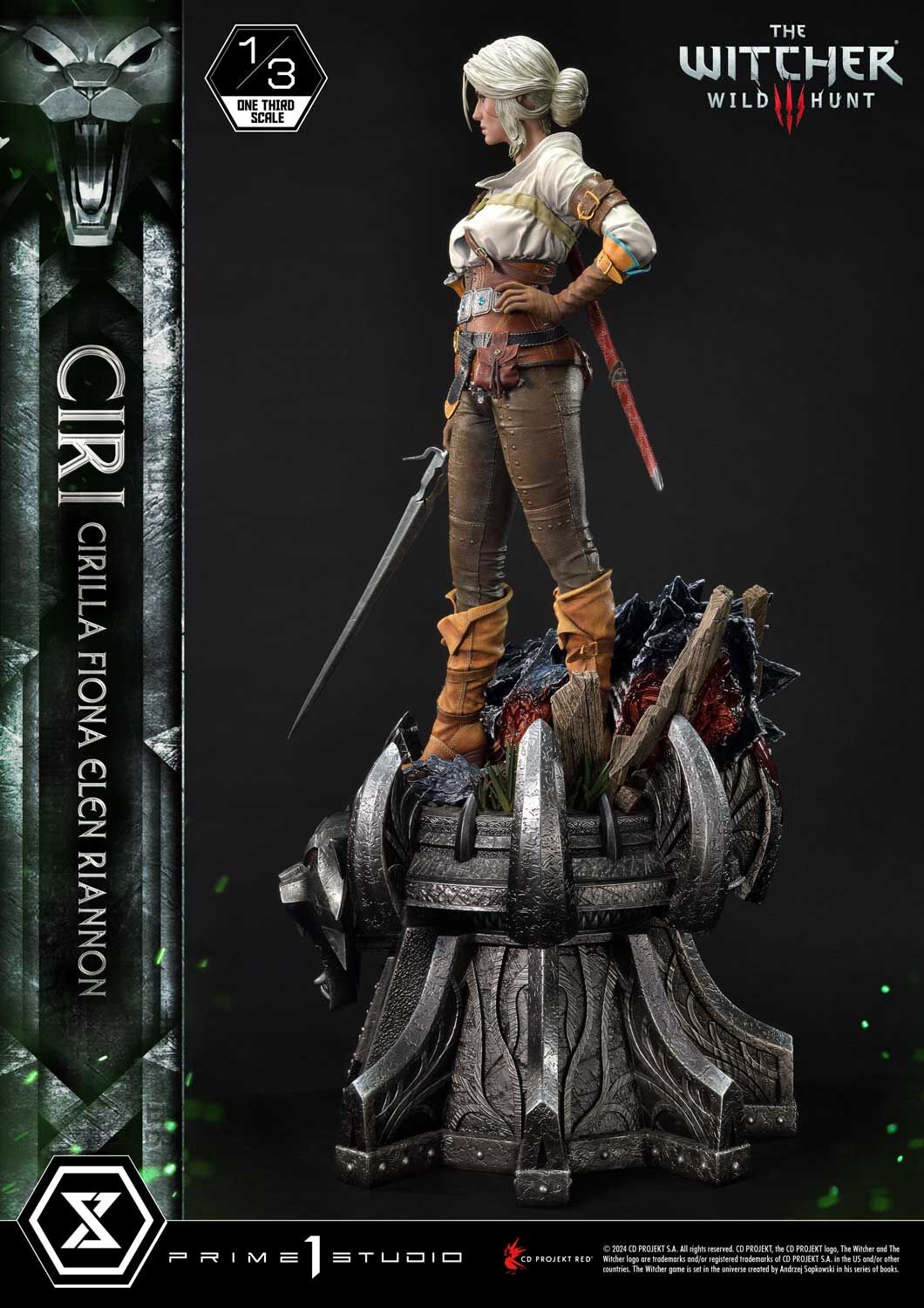The Witcher 3: Wild Hunt - Ciri - Hound of the Wild Hunt - Museum Masterline Series (MMW3-03) - 1/3 (Prime 1 Studio) photo 39