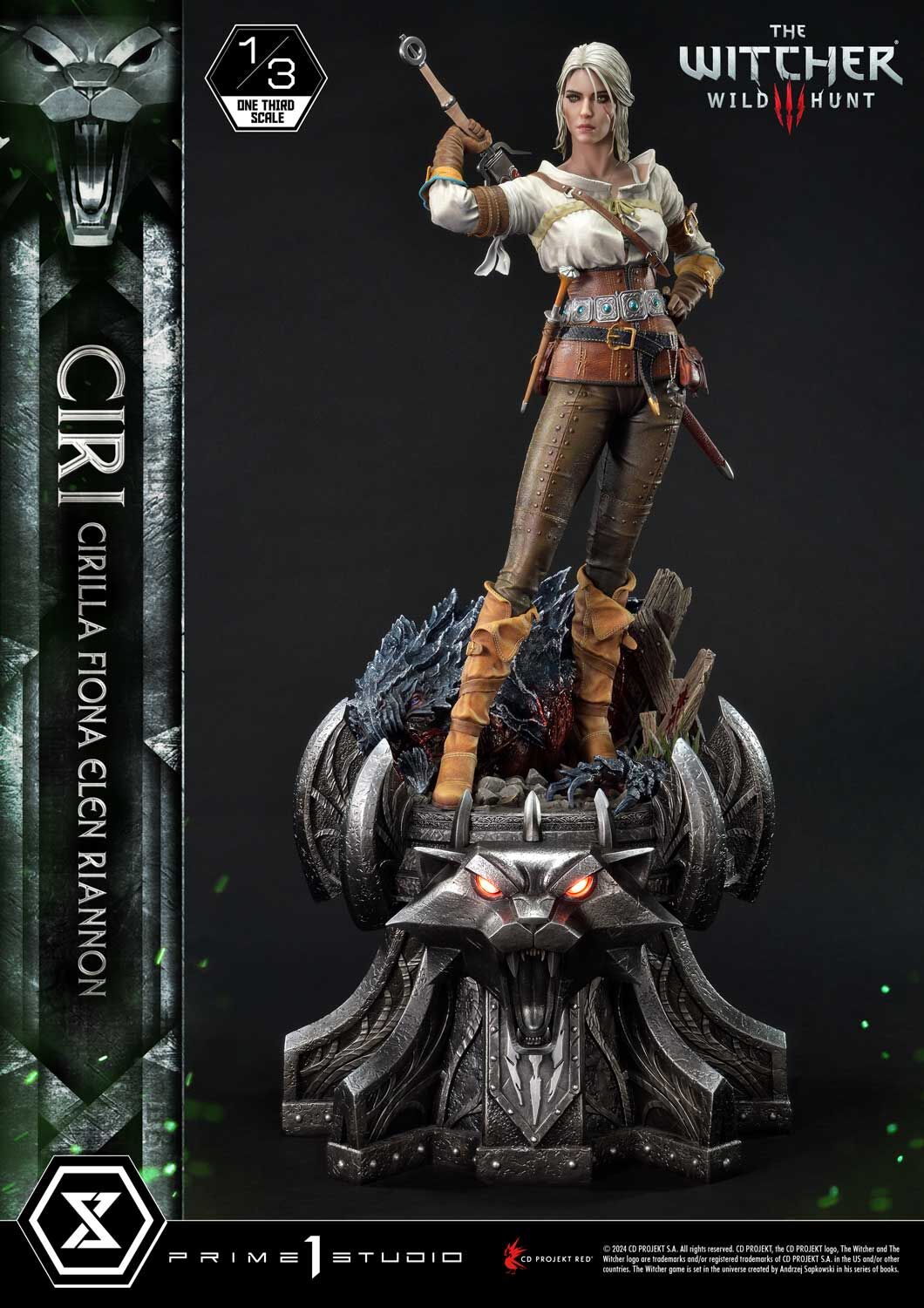 The Witcher 3: Wild Hunt - Ciri - Hound of the Wild Hunt - Museum Masterline Series (MMW3-03) - 1/3 (Prime 1 Studio) photo 40