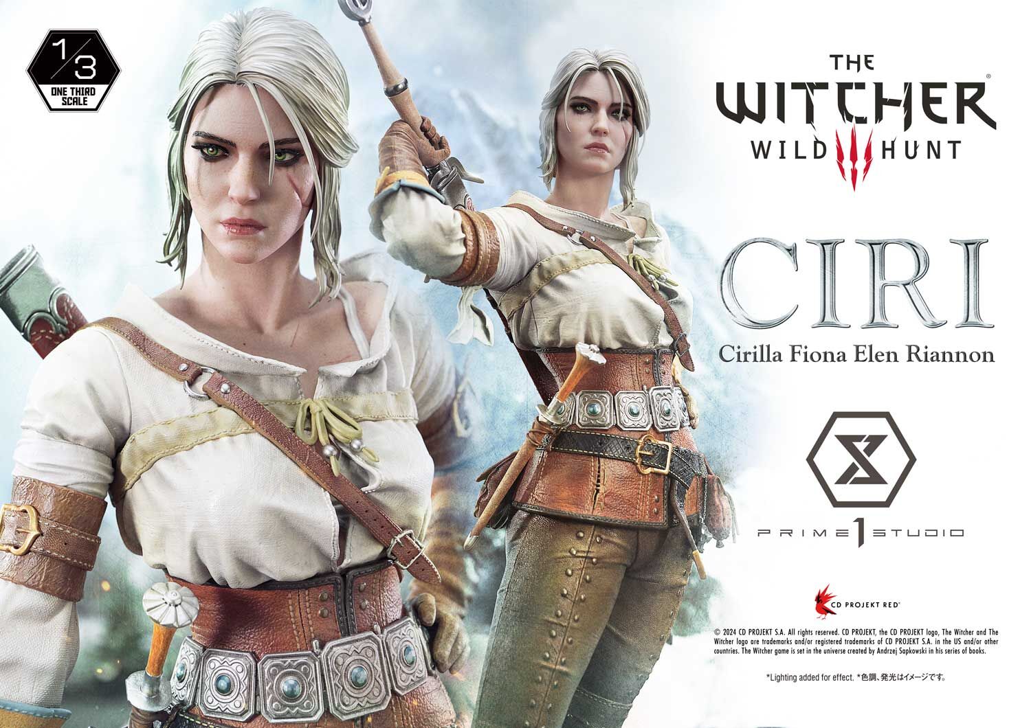 The Witcher 3: Wild Hunt - Ciri - Hound of the Wild Hunt - Museum Masterline Series (MMW3-03) - 1/3 (Prime 1 Studio) photo 47