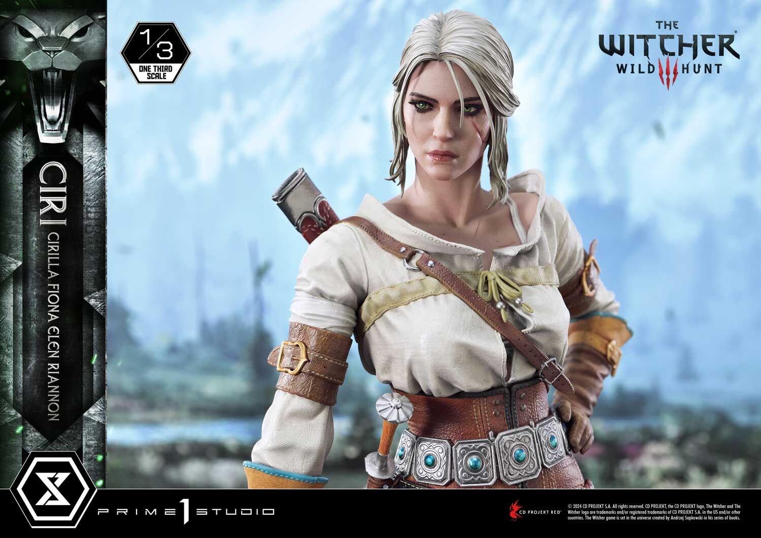 The Witcher 3: Wild Hunt - Ciri - Hound of the Wild Hunt - Museum Masterline Series (MMW3-03) - 1/3 (Prime 1 Studio) photo 52
