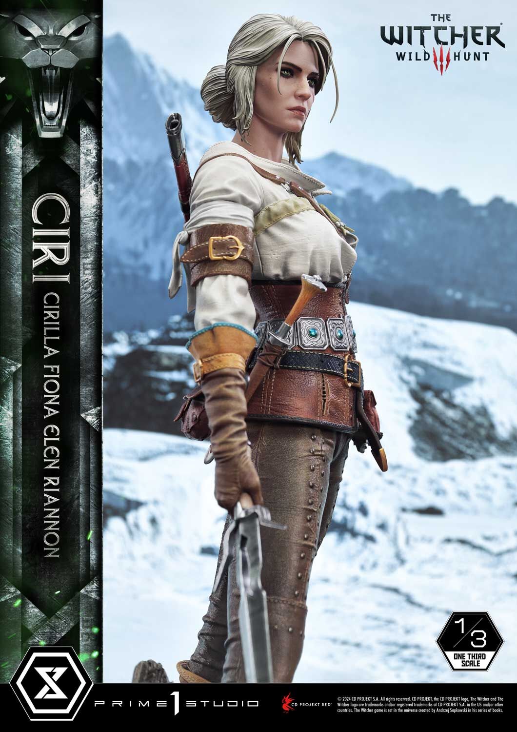 The Witcher 3: Wild Hunt - Ciri - Hound of the Wild Hunt - Museum Masterline Series (MMW3-03) - 1/3 (Prime 1 Studio) photo 60