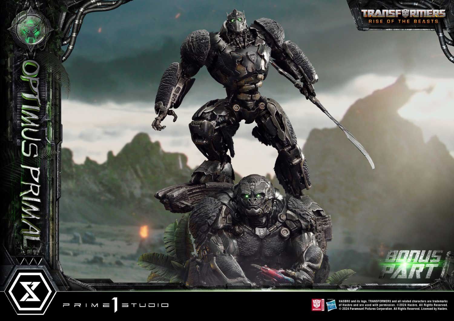 Transformers: Rise of the Beasts - Optimus Primal - Scorpos - Museum Masterline Series  (MMTFM-37UTS) - Ultimate Bonus Version (Prime 1 Studio) photo 19