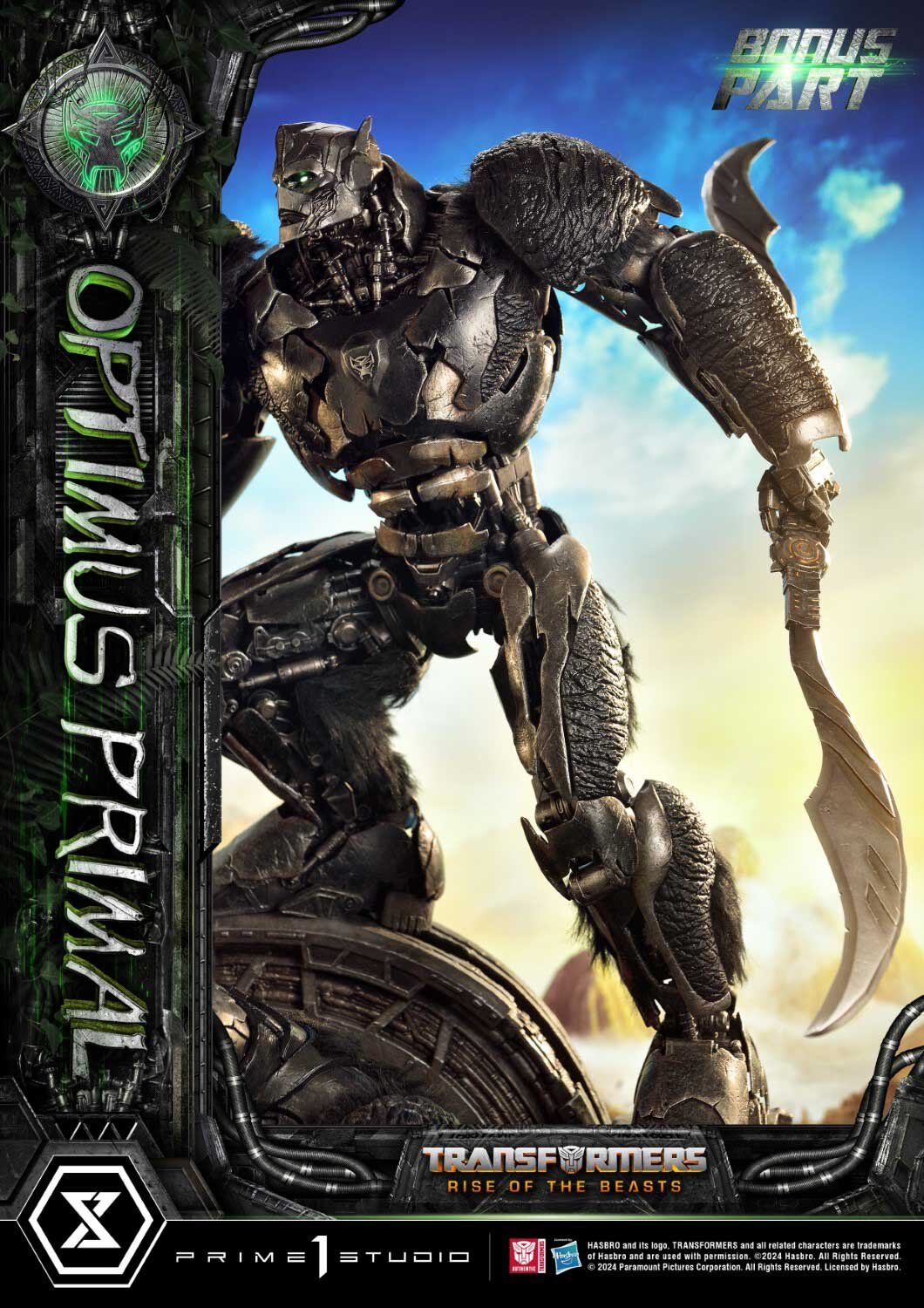 Transformers: Rise of the Beasts - Optimus Primal - Scorpos - Museum Masterline Series  (MMTFM-37UTS) - Ultimate Bonus Version (Prime 1 Studio) photo 27