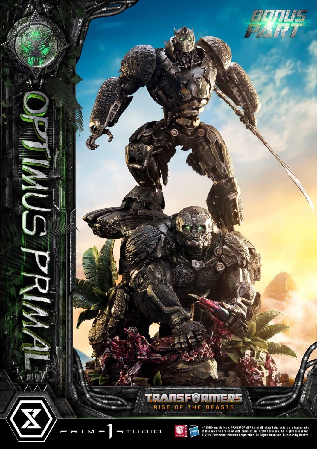 Transformers: Rise of the Beasts - Optimus Primal - Scorpos - Museum Masterline Series  (MMTFM-37UTS) - Ultimate Bonus Version (Prime 1 Studio) photo 30