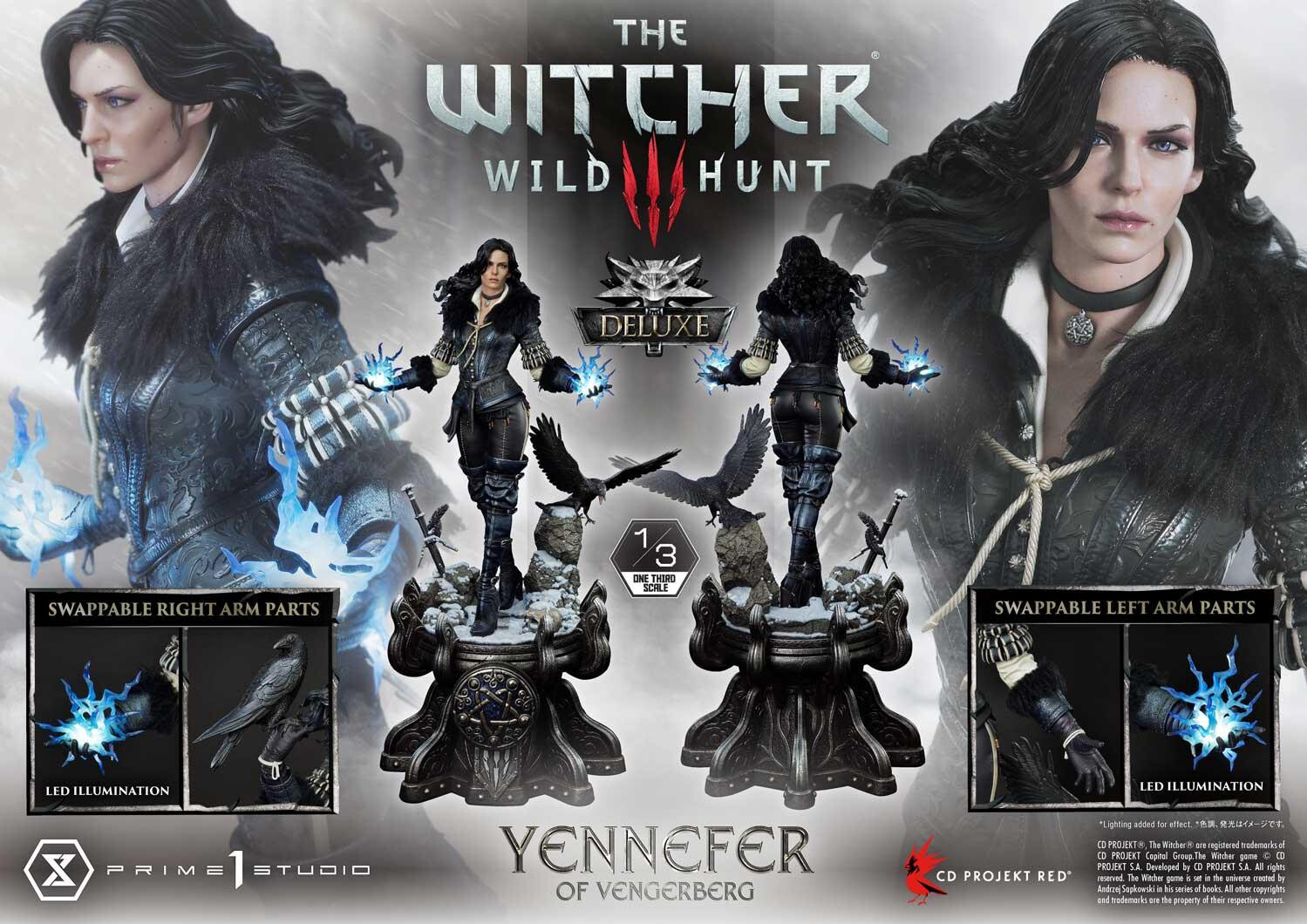 The Witcher 3: Wild Hunt - Yennefer - Museum Masterline Series  (MMW3-02DXS) - 1/3 - DX Bonus Version (Prime 1 Studio) photo 17