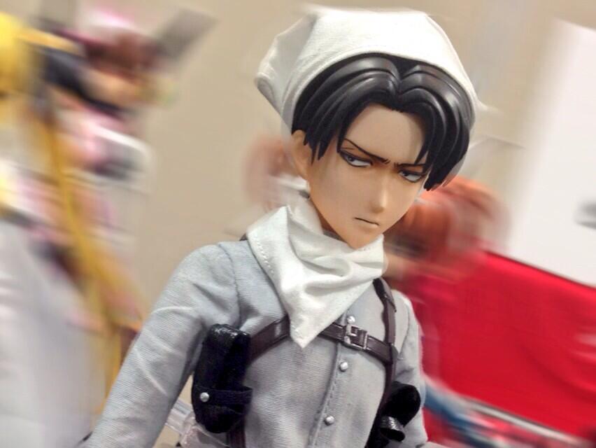 Shingeki no Kyojin - Levi - Real Action Heroes  (#662) - 1/6 (Medicom Toy)