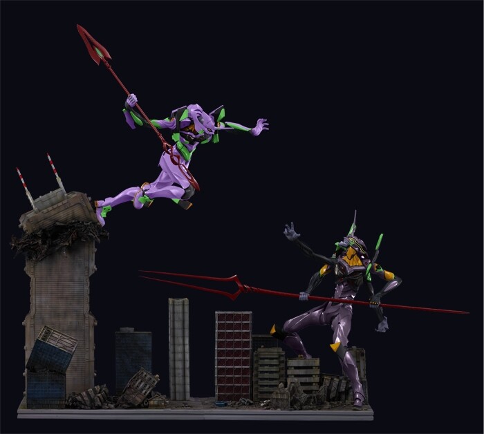 Shin Evangelion Gekijouban:|| - EVA-13 - Diorama - Scene Scape Diorama - Limited Color Ver. (Union Creative International Ltd)