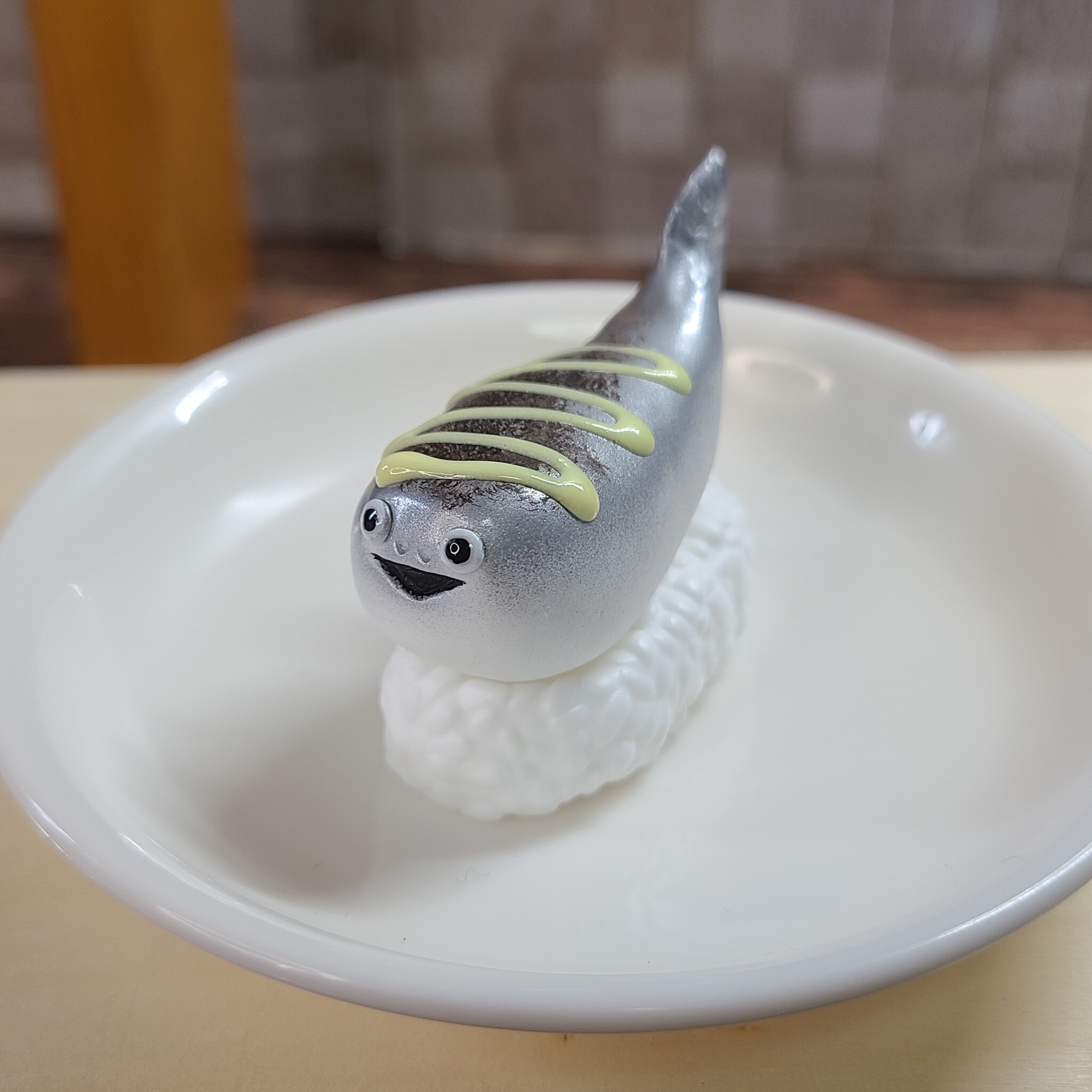 Original - Doujin Figure - Sacabambaspis Sushi - Aburi Mayo (Bakudaniwa) photo 2