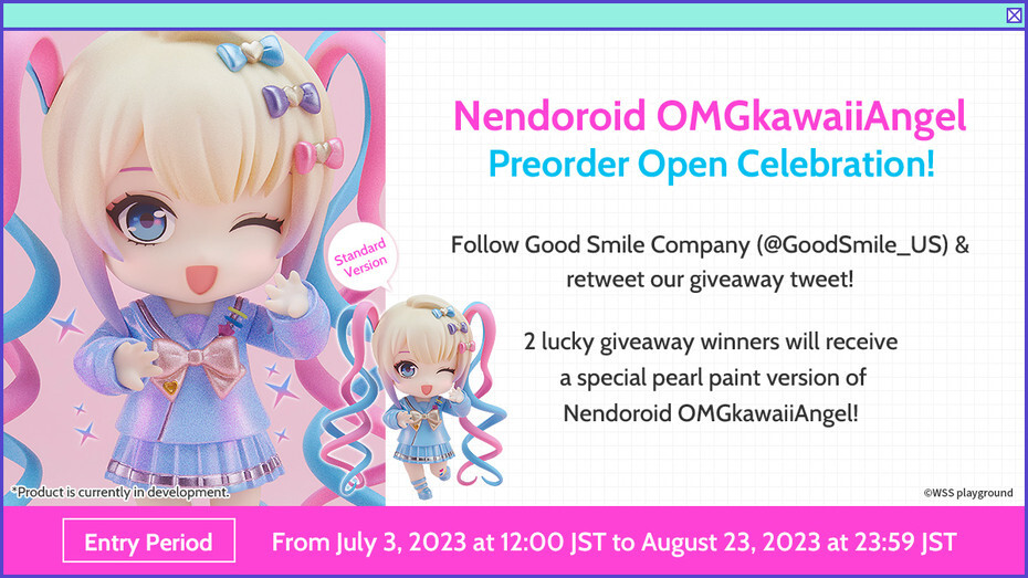 Needy Girl Overdose - Chouzetsu Saikawa Tenshi-chan - Nendoroid - Pearl Paint Ver. (Good Smile Company) photo 2