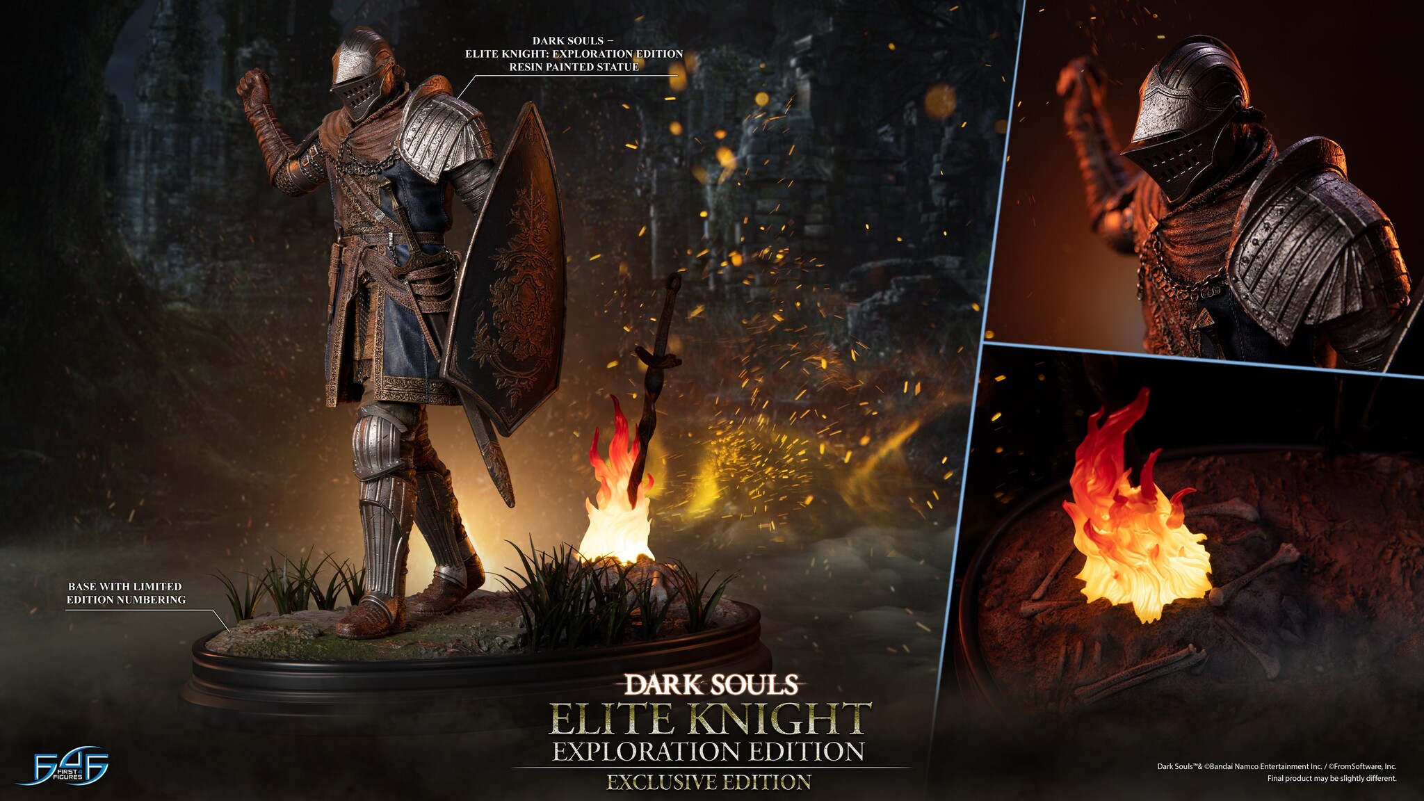 Dark Souls - Elite Knight - Exploration Edition, Exclusive Edition (First 4 Figures) photo 2
