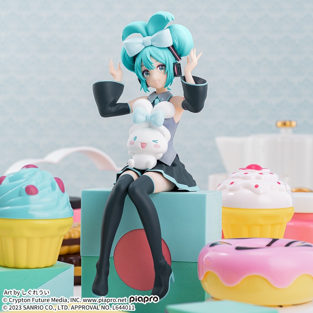 Cinnamoroll - Piapro Characters - Hatsune Miku - Hatsune Miku x Cinnamoroll - Premium Chokonose Figure (SEGA) photo 2