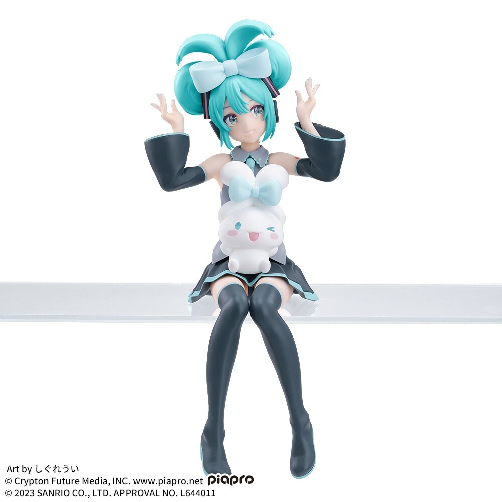 Cinnamoroll - Piapro Characters - Hatsune Miku - Hatsune Miku x Cinnamoroll - Premium Chokonose Figure (SEGA) photo 3
